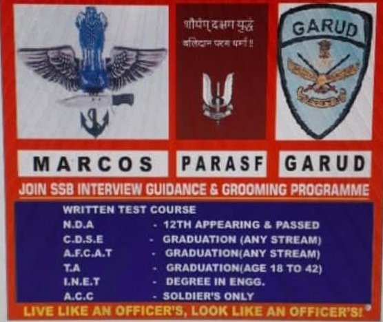 Defence aspirant preparing for SSB interview coaching